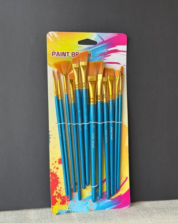 Pincel blister x 12 surtido artist brush (23568)