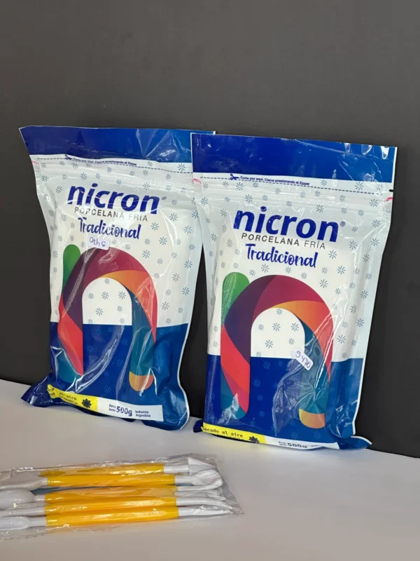 Nicron porcelana fria estandar x 500gs. 1