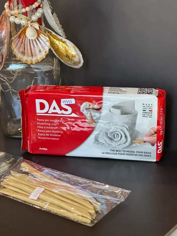 Das Masa Ceramica Blanca X 1kg.