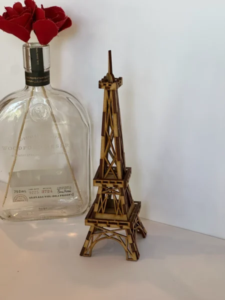Mdf Torre Eiffel 3d De 25cm