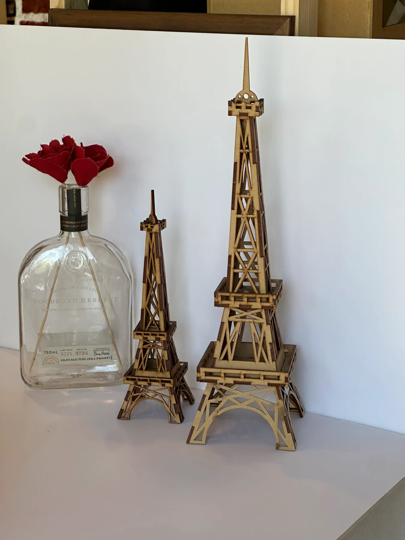 Mdf Torre Eiffel 3d De 25cm